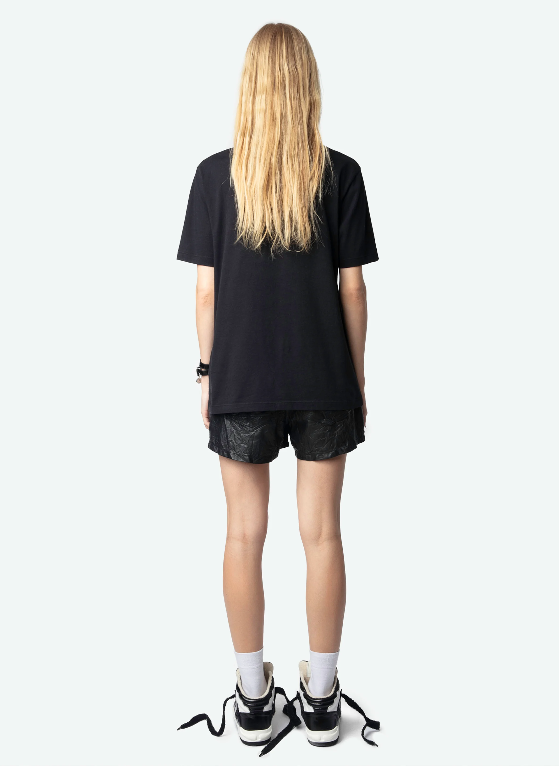 EDWIN - Tee-shirt droit en coton bio sérigraphié | Noir