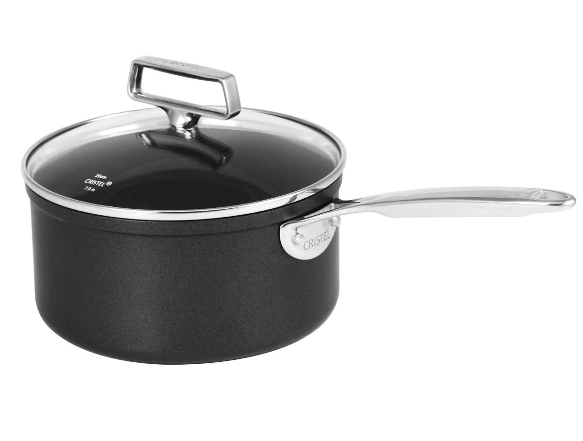 Casserole aluminium Castel'Pro® fixe 16cm Cristel