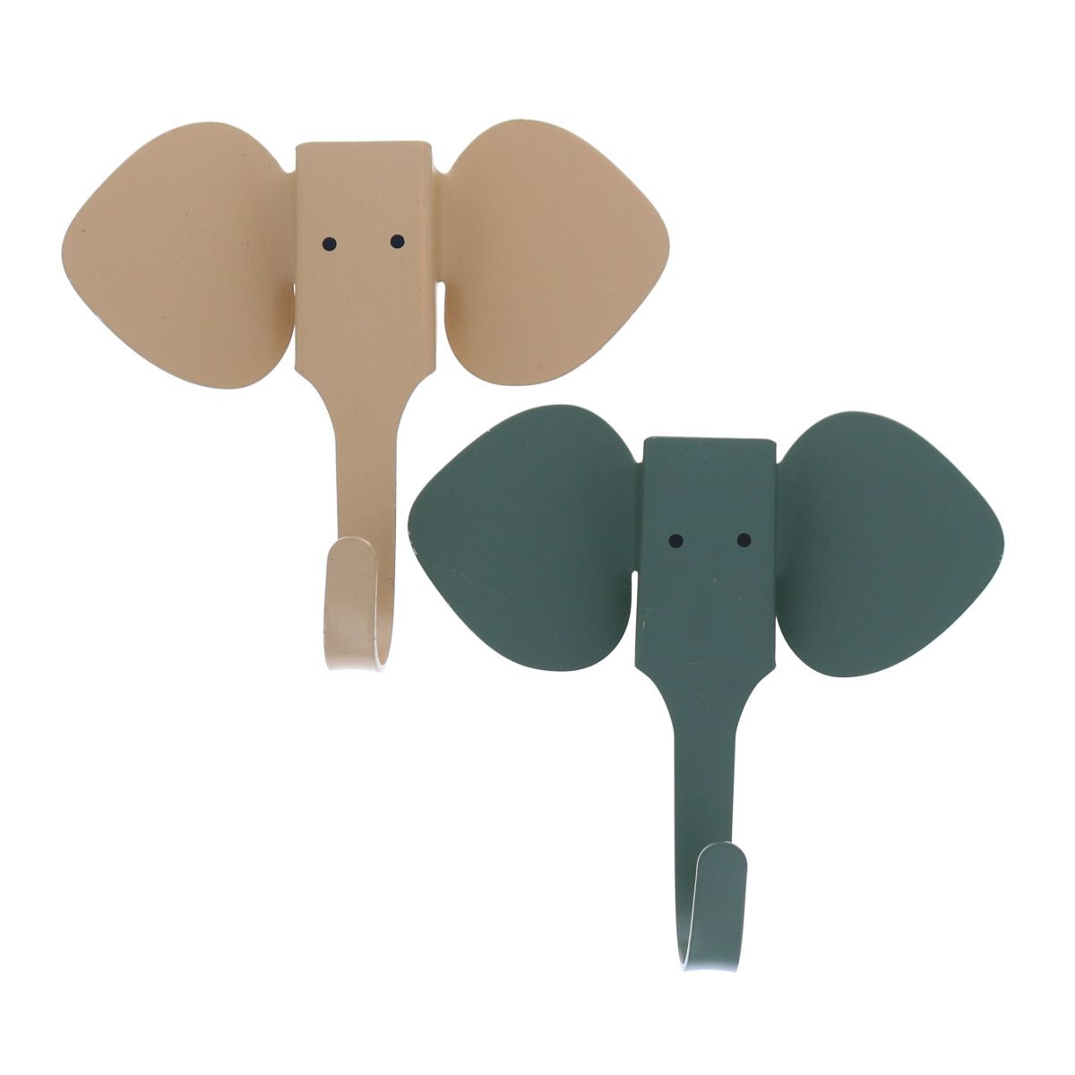 Patère éléphant beige Petit toi