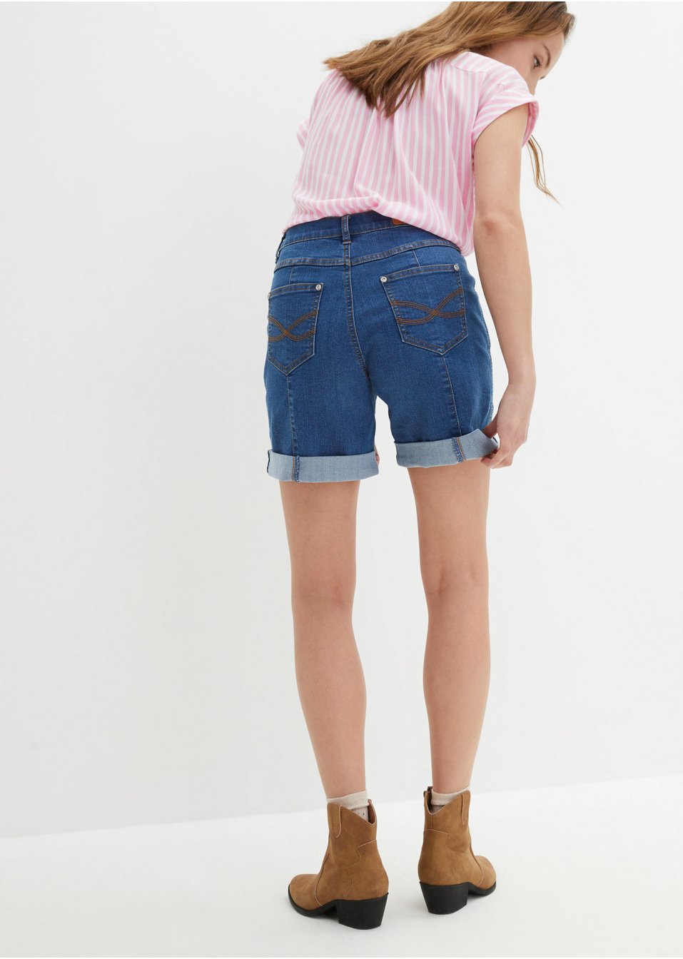 Short en jean confort stretch
