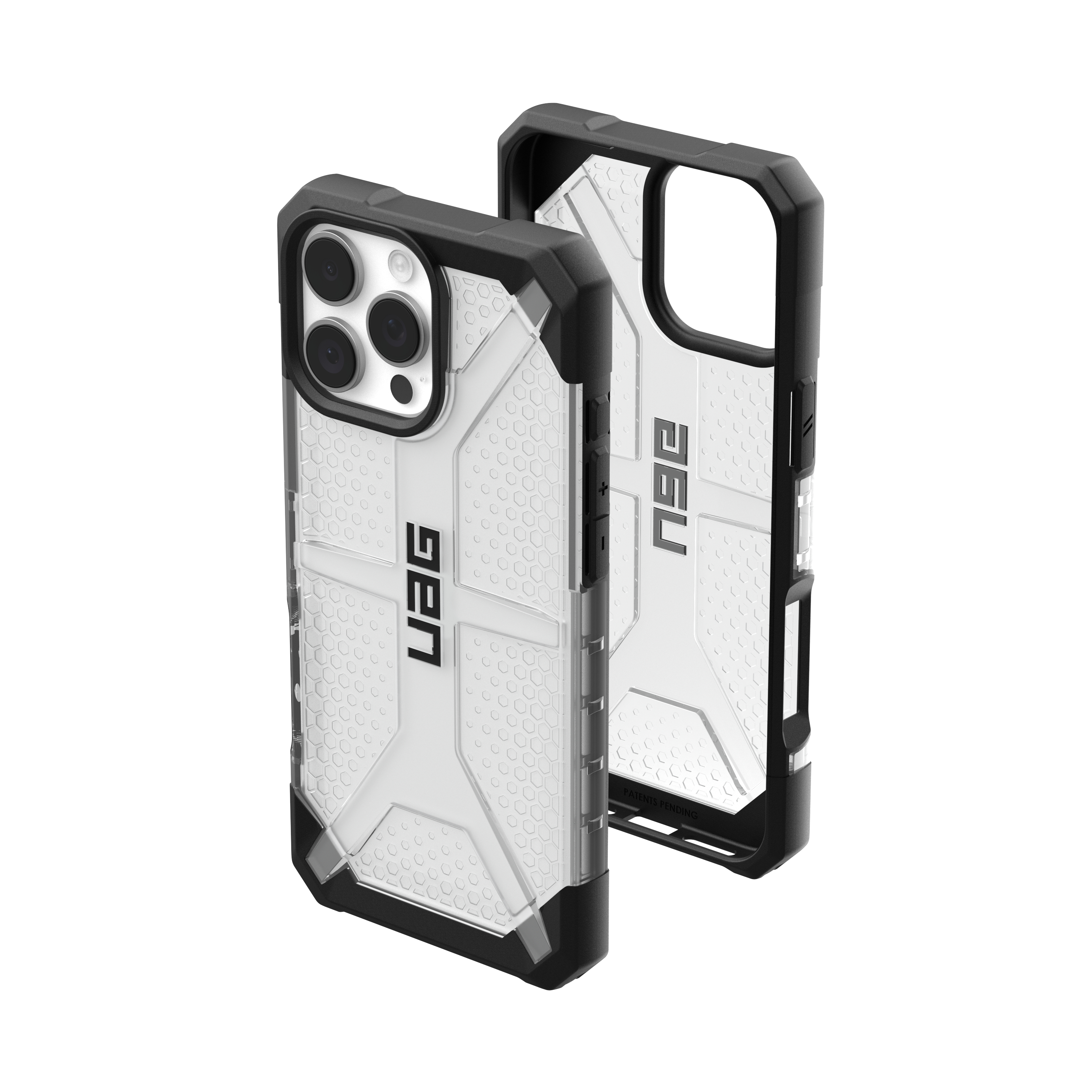 iPhone 16 Pro Max Schutzhülle Plasma (114478114343) - Transparent (Ice)