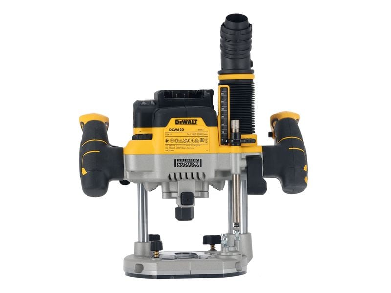 DEWALT 18 Volt Akku-Oberfräse Ohne Akku Kabellose 18 V XR Oberfräse mit bürstenlosem Motor