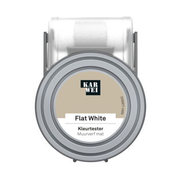 KARWEI Kleurtester muurverf mat 55ml flat white