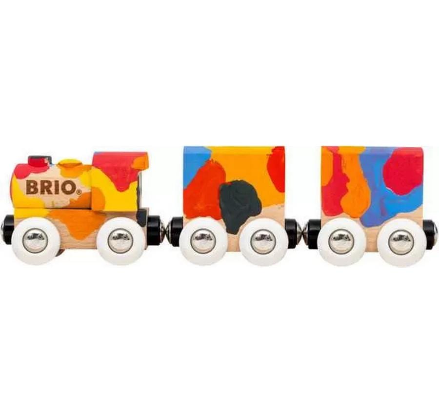 Brio Paint TrainHolzzug zum Anmalen