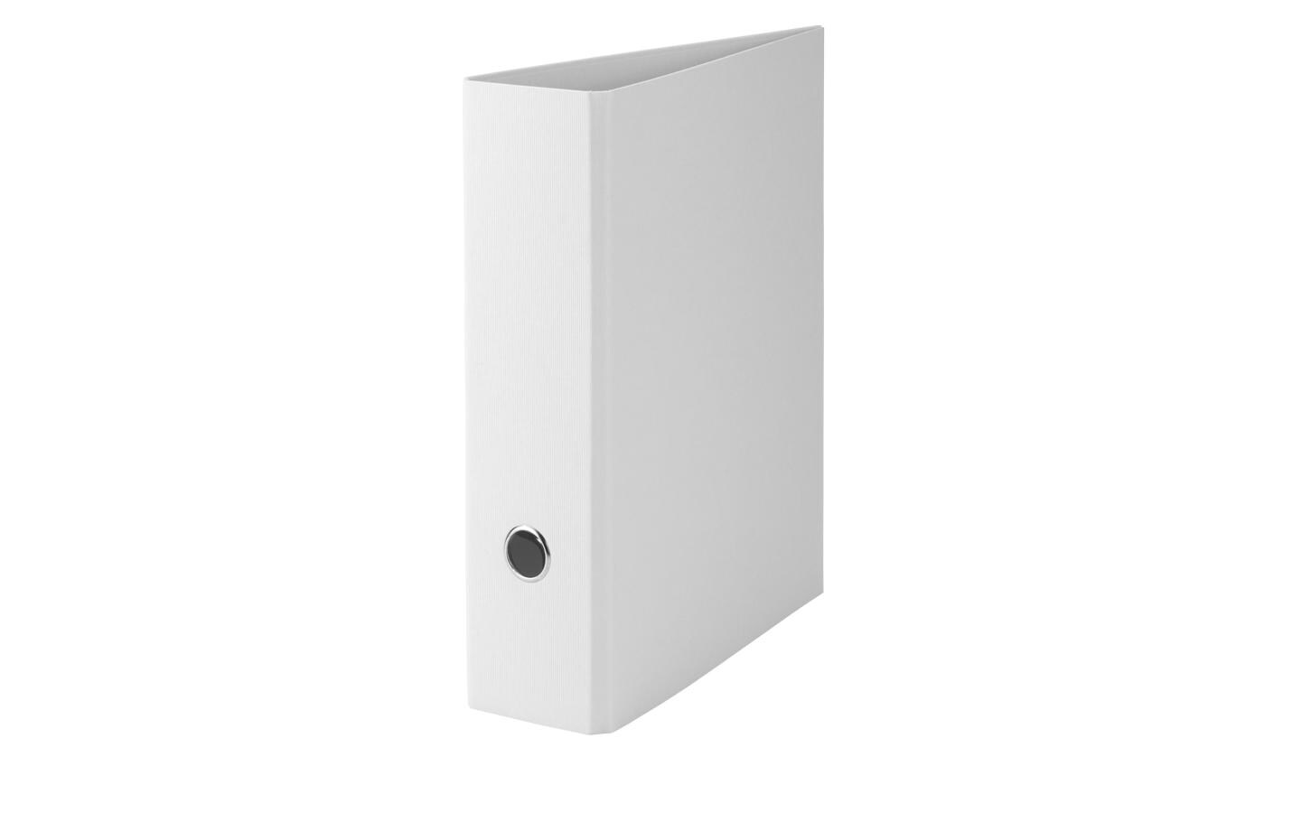 Ordner S.O.H.O. White 8.5 cm, WeissWhite Ordner mit Hebelmechanik
