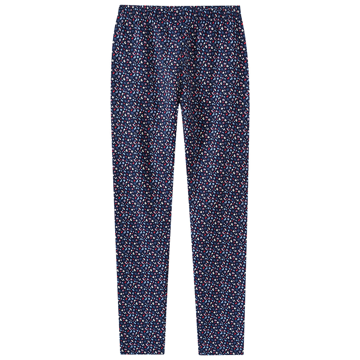 Yigga Mädchen Sweatleggings mit Minimal-Print dunkelblau / bunt