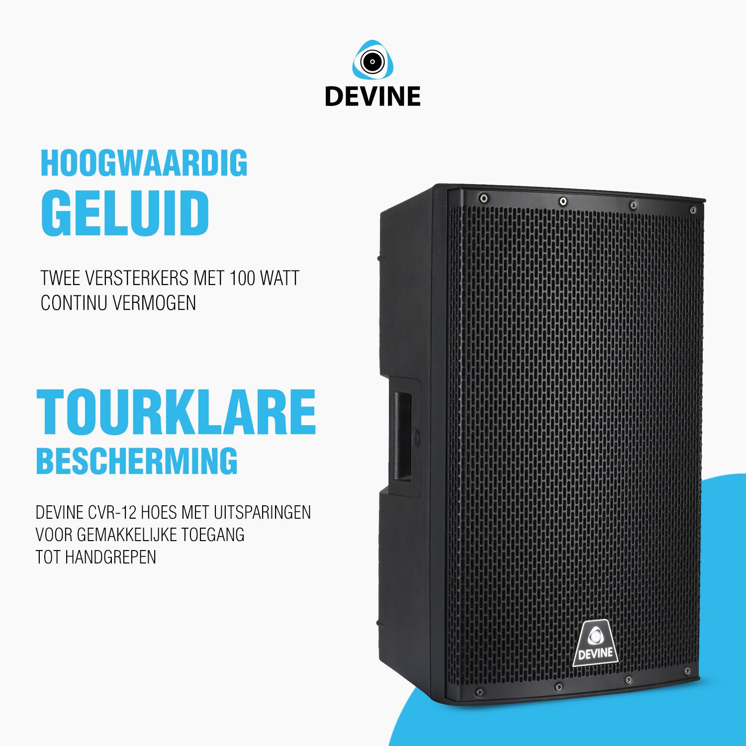 Devine Onyx 12A + speakerhoes