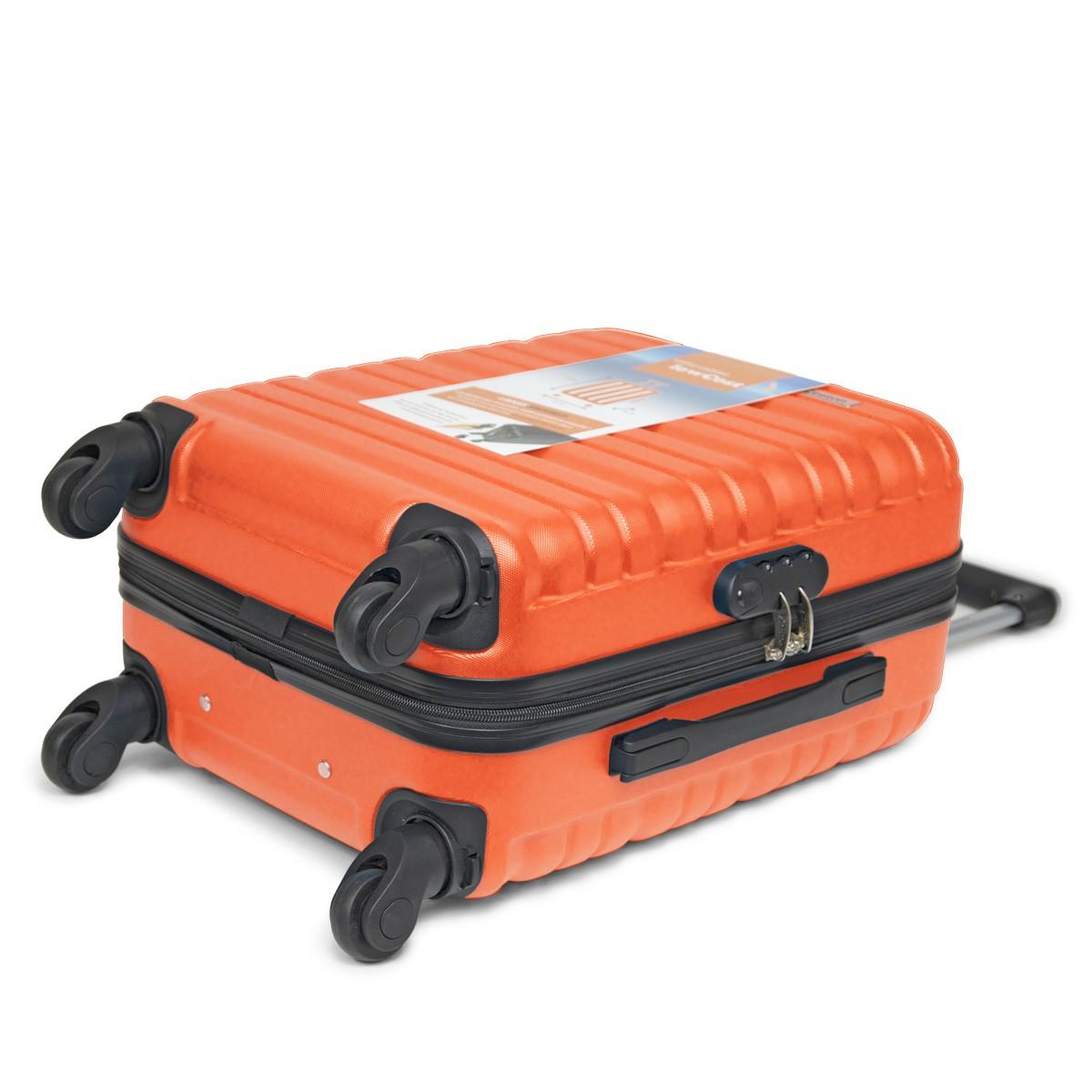 VALISE CABINE KINSTON ORANGE 50X36X20CM