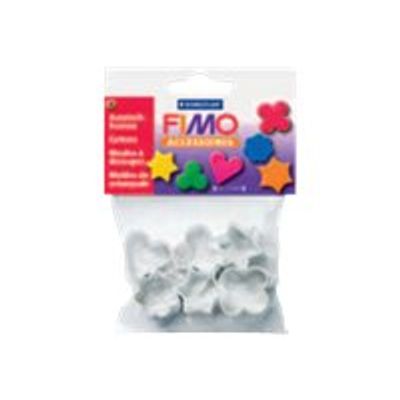 FIMO - 6 emportes pièces - assortis - 2 à 3 cm