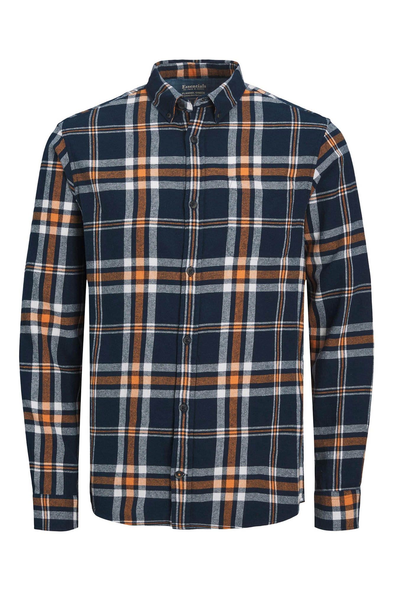 Camisa xadrez de corte justo