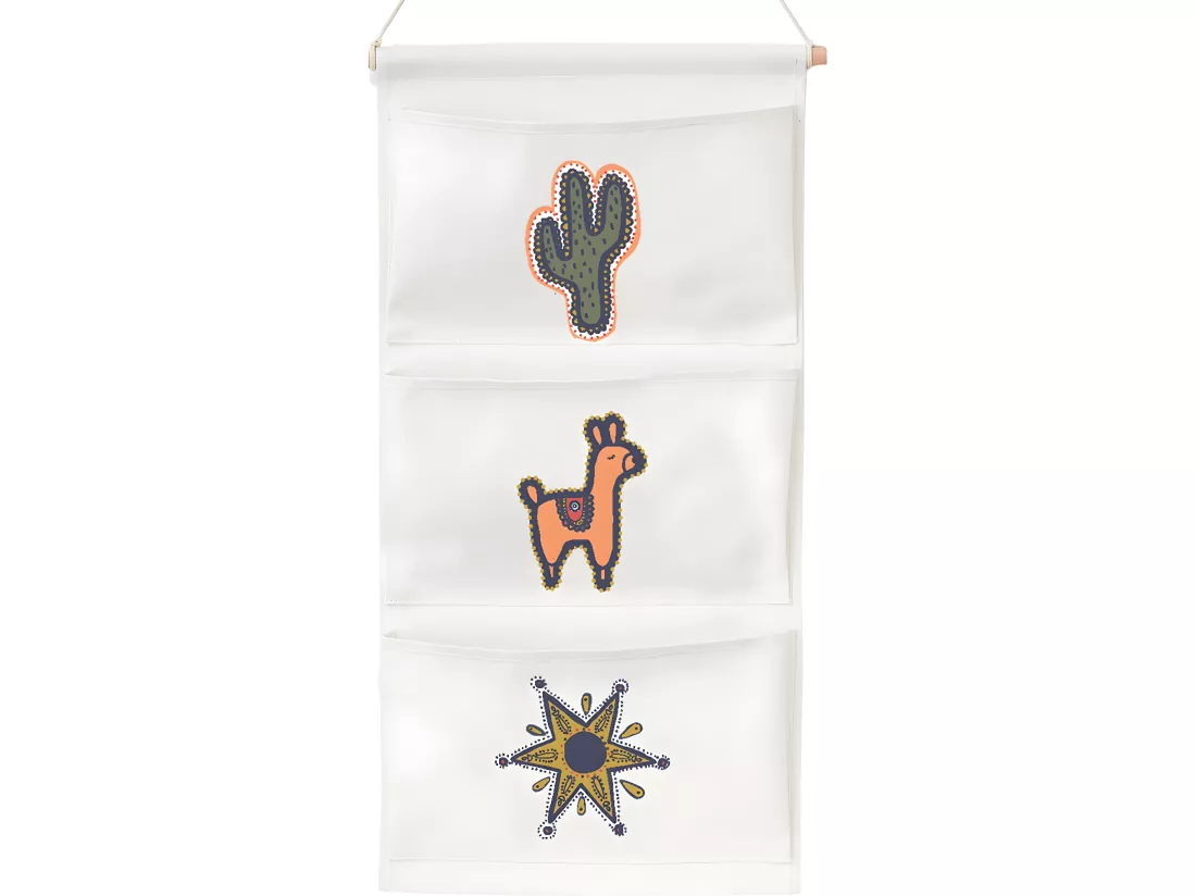 Rangement mural enfant en coton