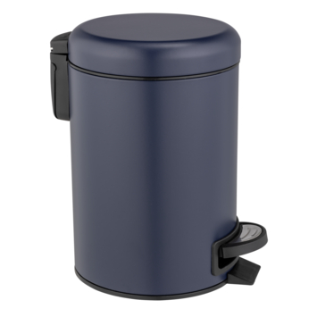 Wenko afvalemmer Leman donkerblauw