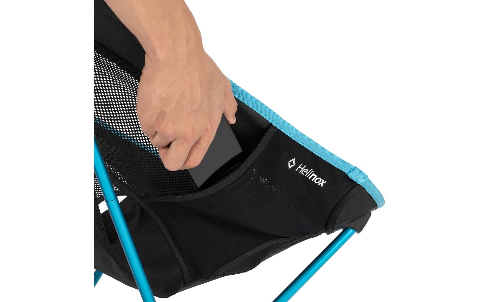 Chair One (re) Schwarz/TürkisStuhl mit Aluminiumlegierung