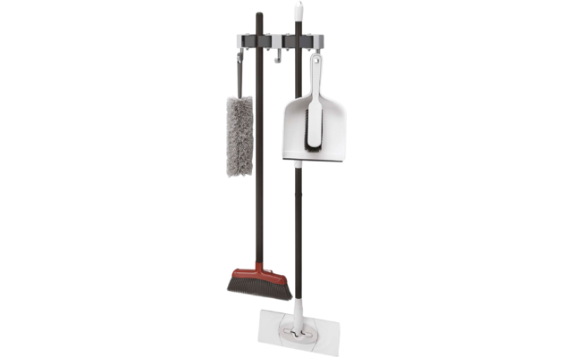 Metaltex Hang-Up Klemmleiste für Besen