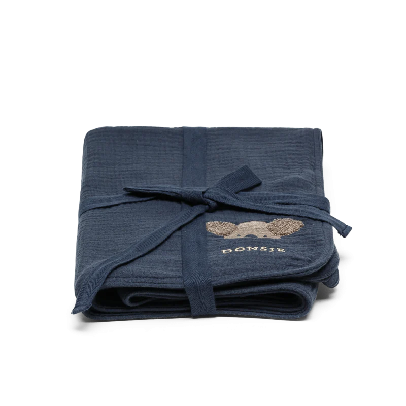 Ploekie Muslin Blanket XL | Koala | Blue Marine