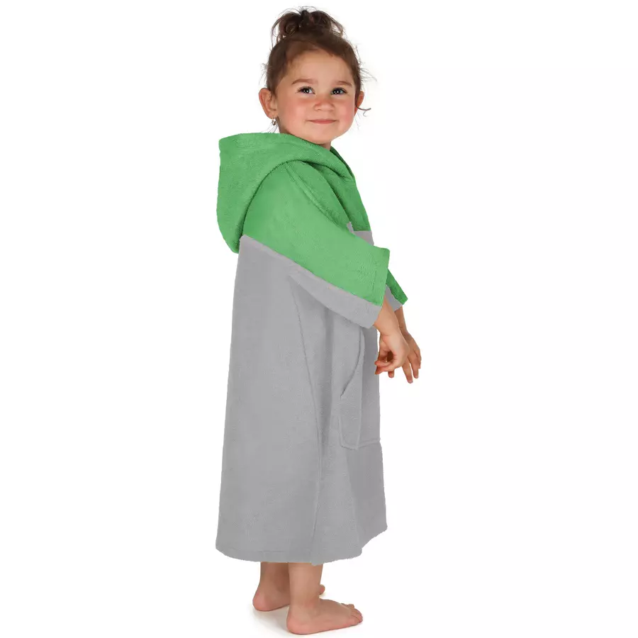 normani Kinder Badeponcho 2-5 Jahre Puwai Grün