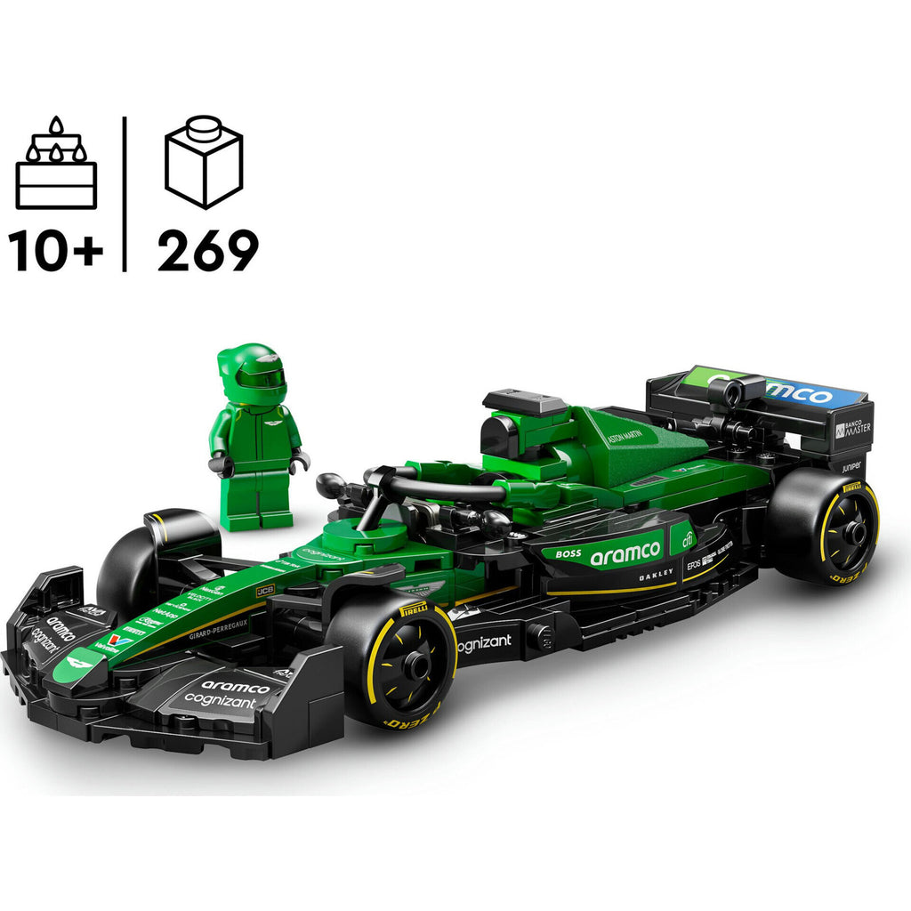 Carro Aston Martin Aramco F1 Amr24 Lego