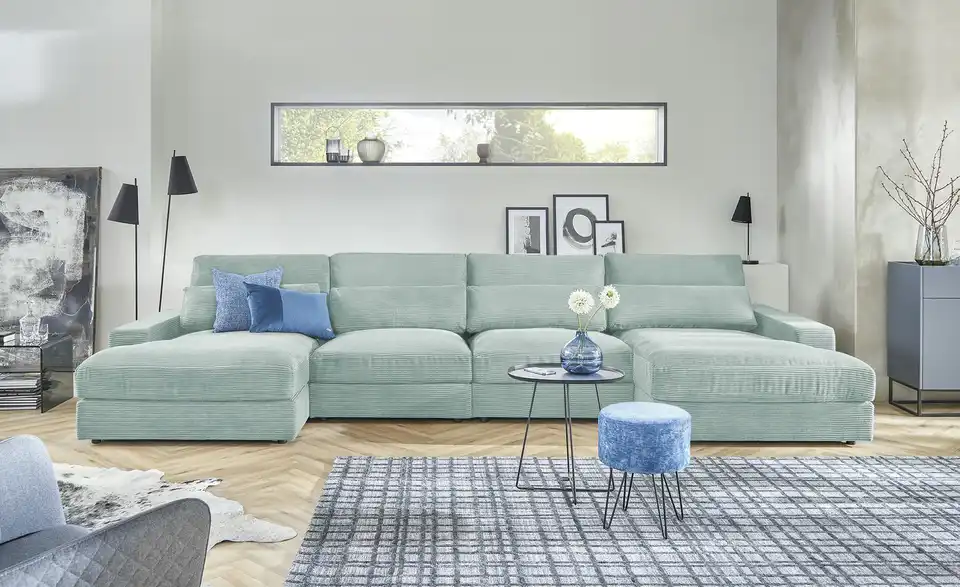 Element Branna Mintgrün Cordstoff 1-Sitzer