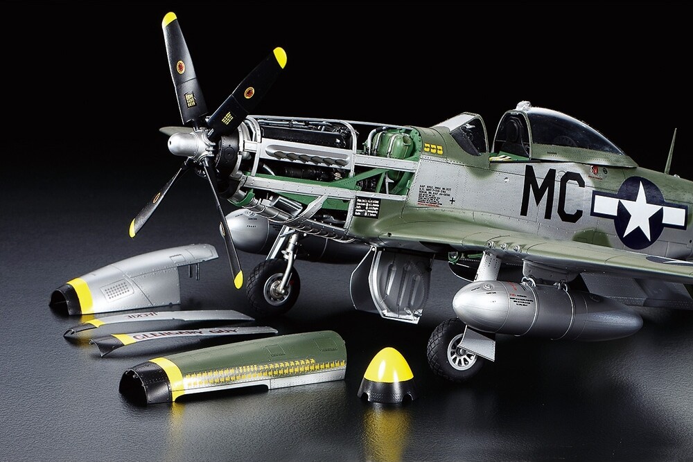 Tamiya - North American P-51D Mustang Byggesæt - 1:32 - 60322