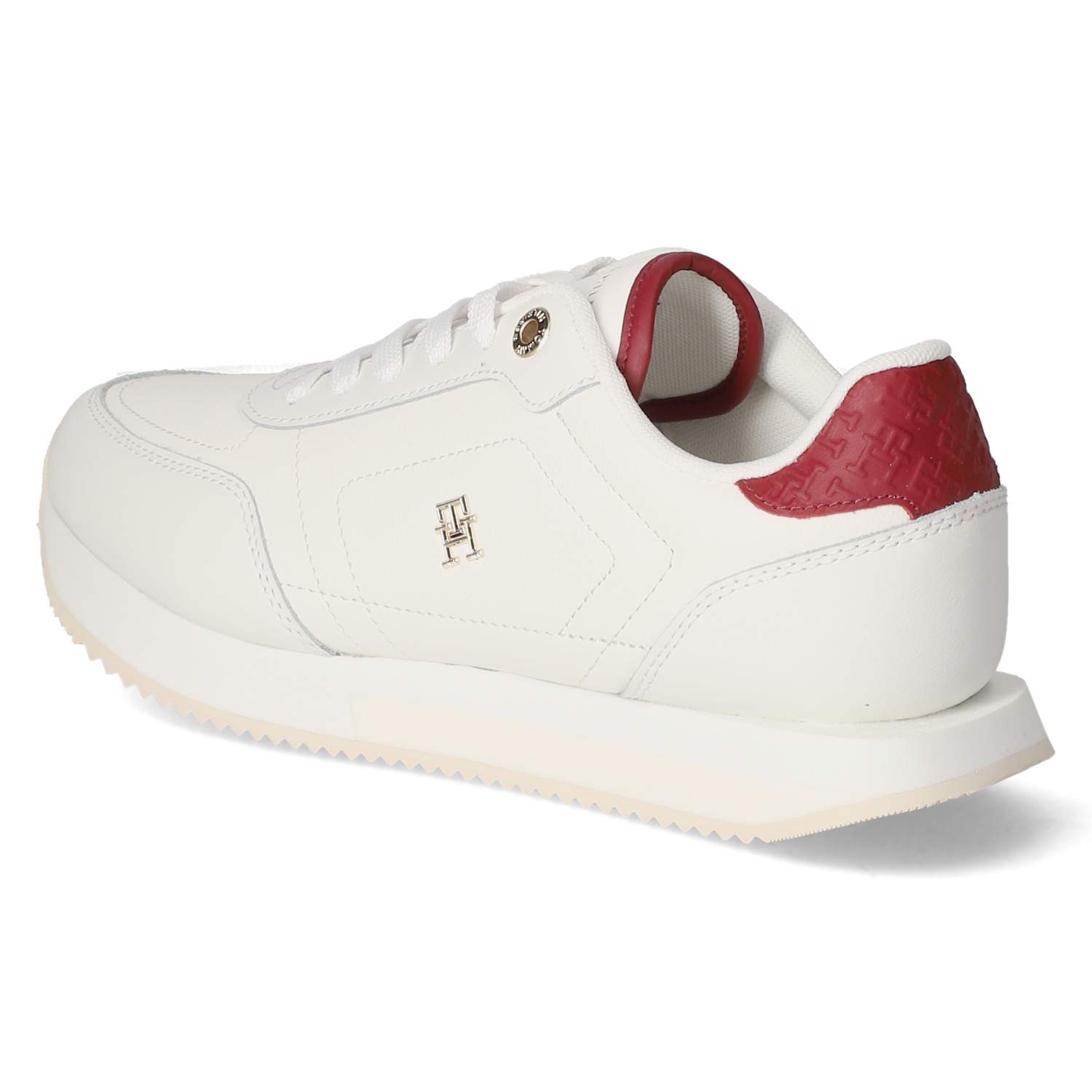 Tommy Hilfiger Low Sneaker ELEVATED RUNNER  - ancient white