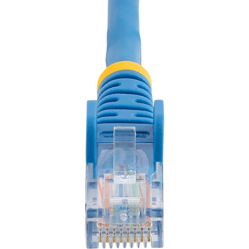 StarTech.com Câble réseau Cat5e UTP sans crochet de 2m - Cordon Ethernet RJ45 anti-accroc - M/M - Bleu