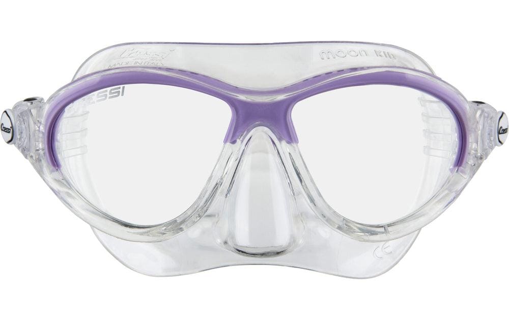 Tauchmaske Moon Kinder Klar/LilaSchwimmbrille für Kinder