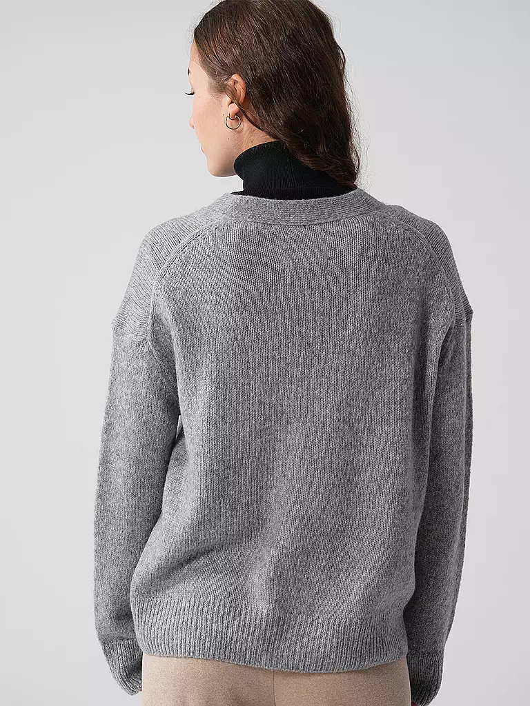 MARC O'POLO Cardigan grau