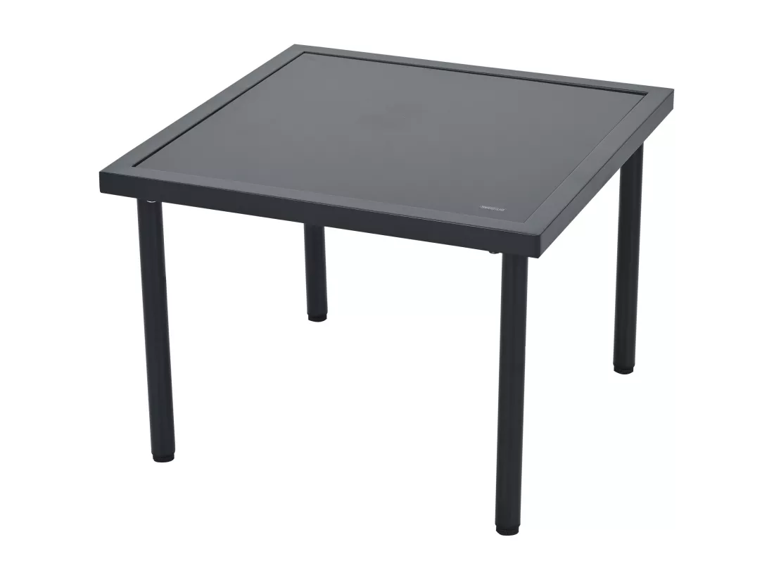 Set de 6 pièces, meubles de jardin en corde, dessus de table en verre, Siège et coussins inclus, beige