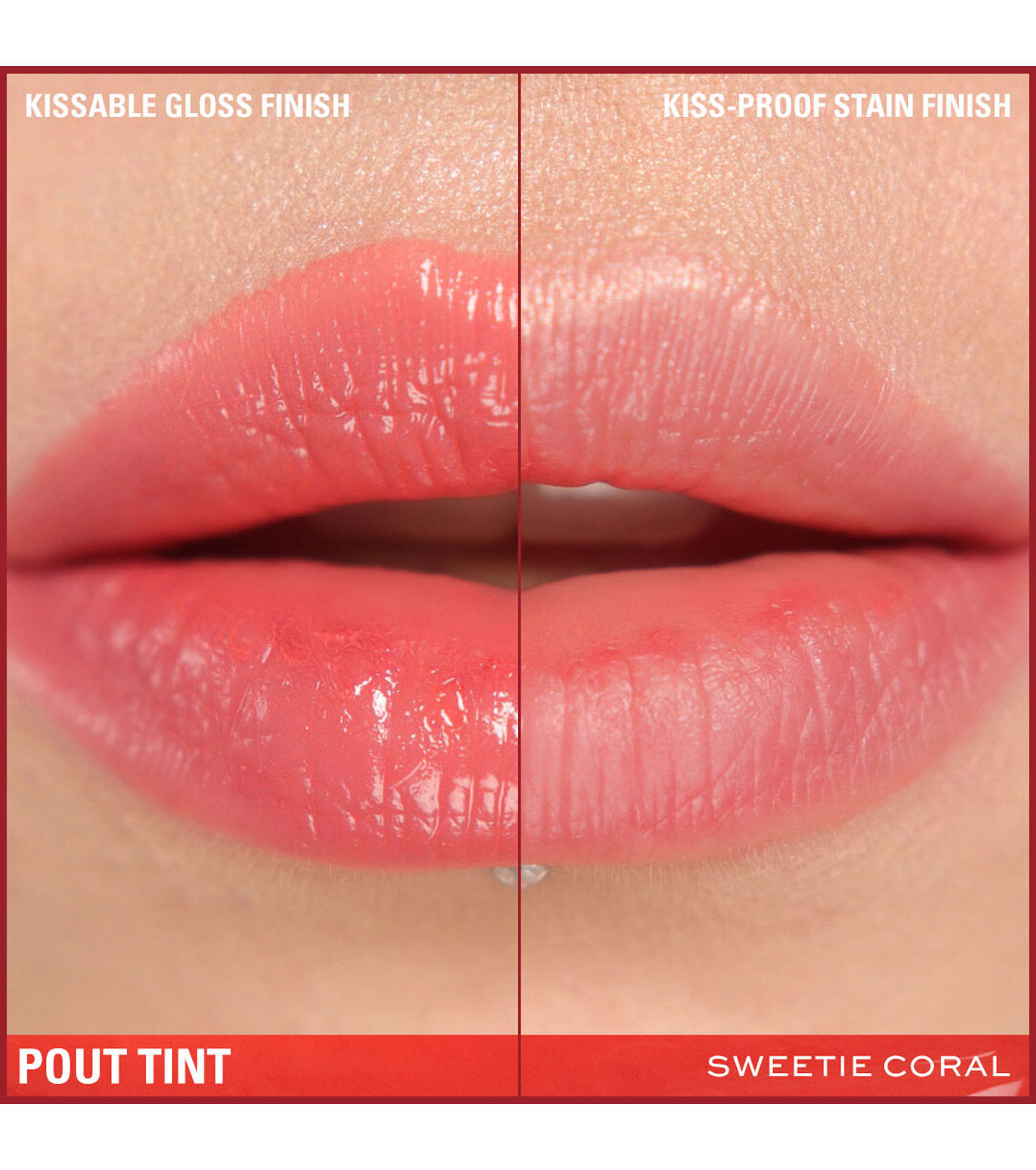 Revolution - Batom Líquido Pout Tint - Sweetie Coral