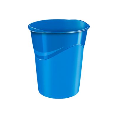 CEP Gloss - Corbeille à papier 14L - bleu océan