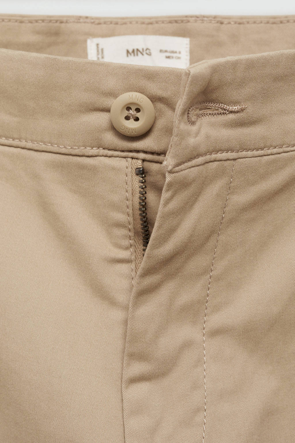 MANGO TEEN broek lichtbeige