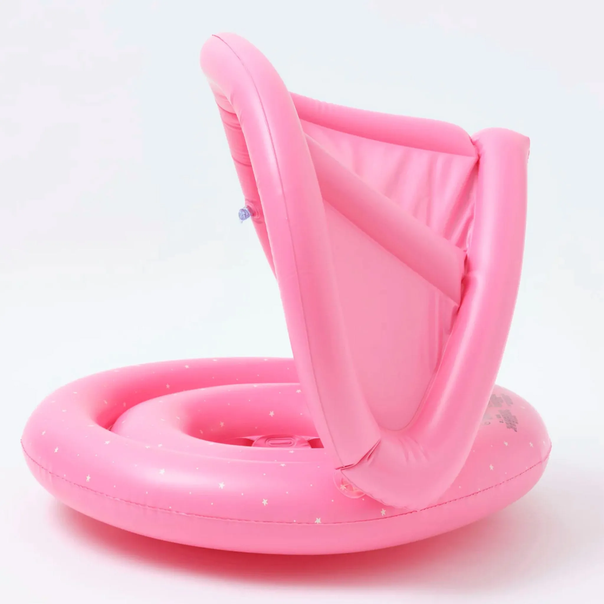 Sunny Life Flotteur avec Toit - Rose Ocean Treasure