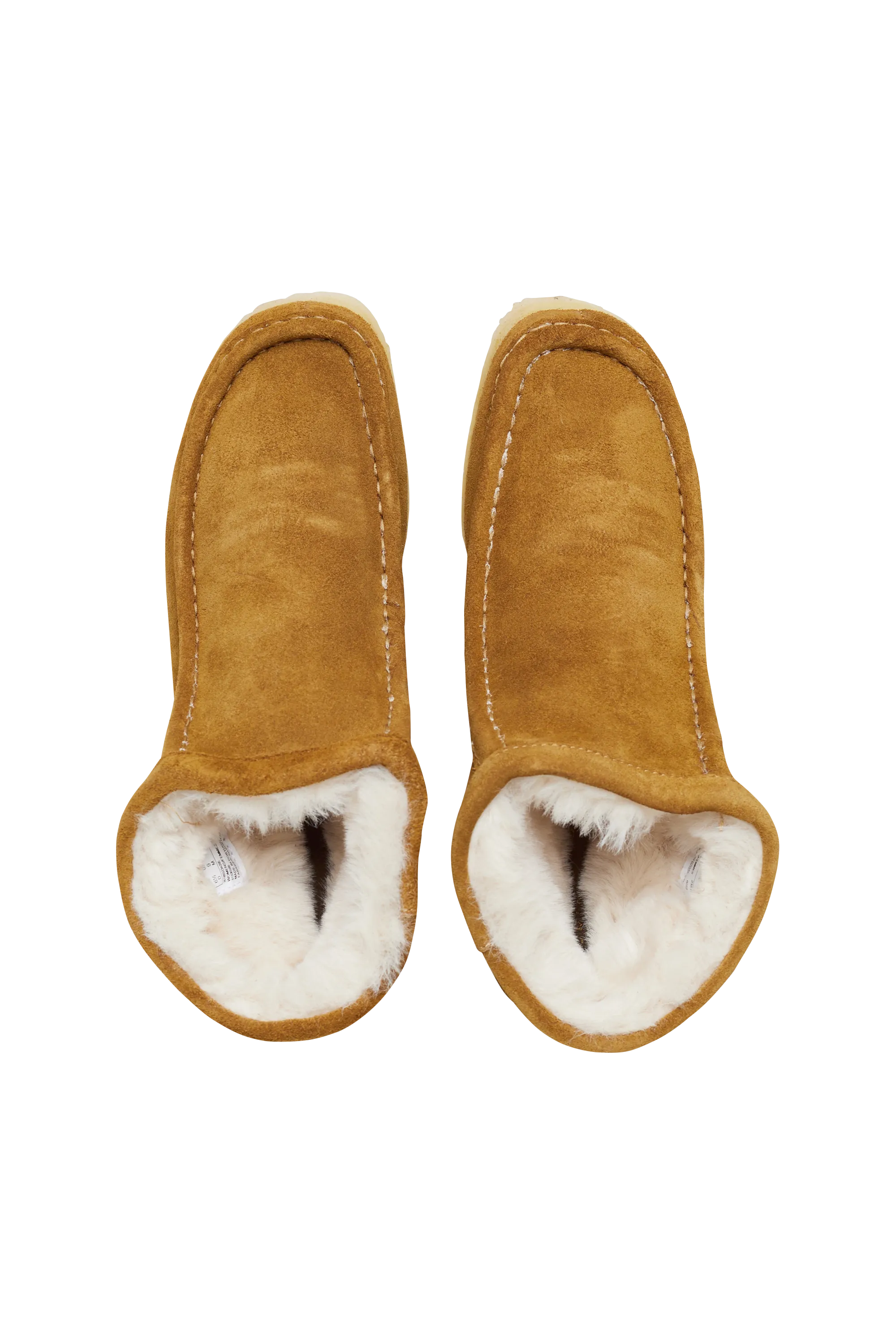 CLARKS ORIGINALS Bottines Wallabee Hi Beige