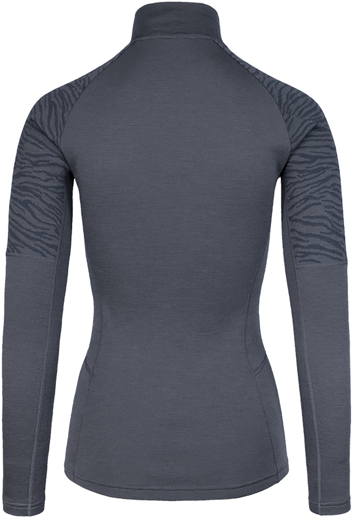 Elevate Wool Half Zip Dame Dark Blue