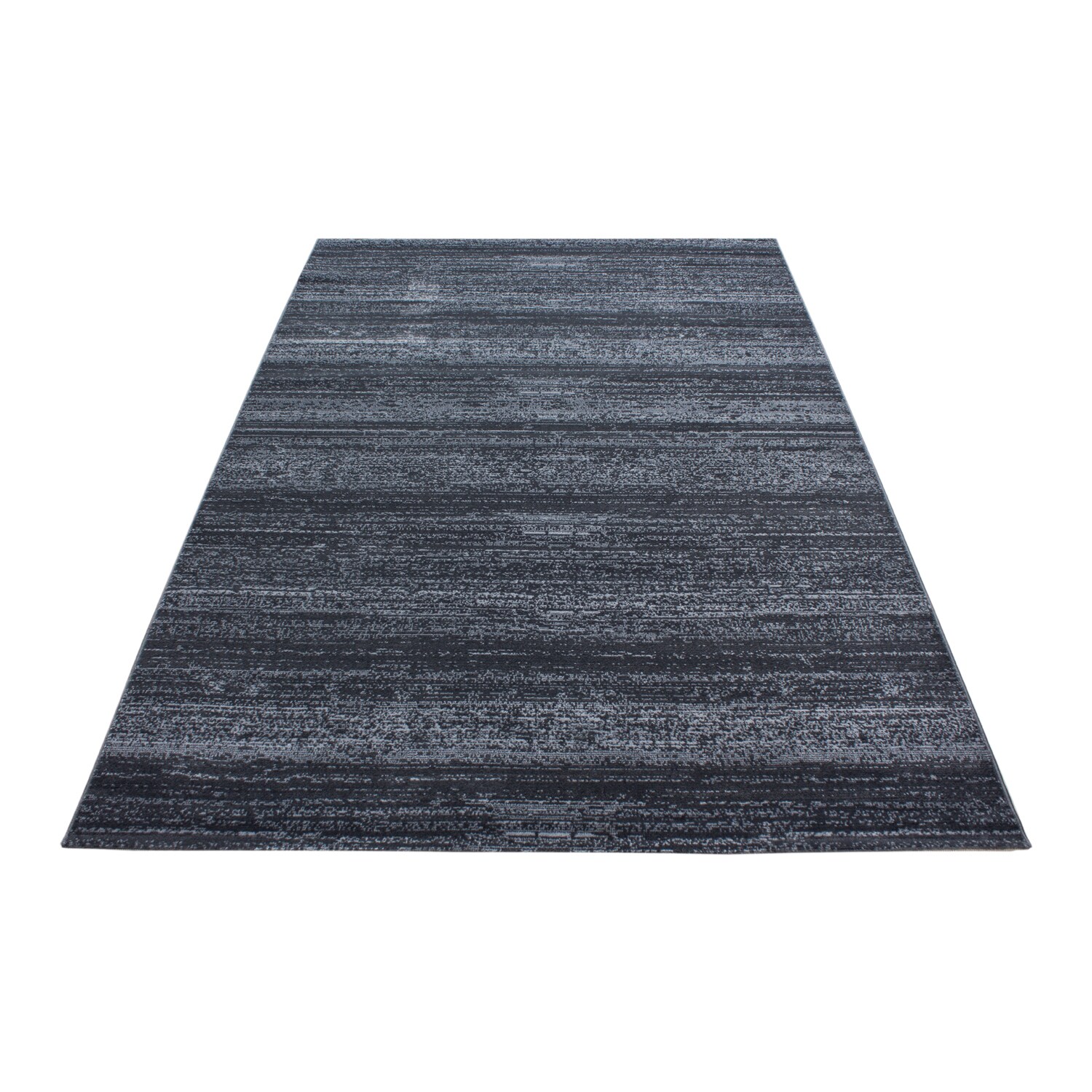Teppich Kurzflor Modern Wohnzimmer Einfarbig Meliert Uni Pink Beige Grau Lila