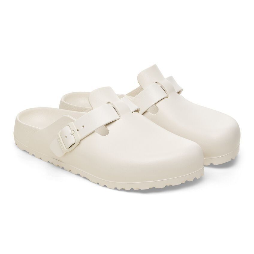 Birkenstock Sandale Boston EVA Narrow Fit - Eggshell
