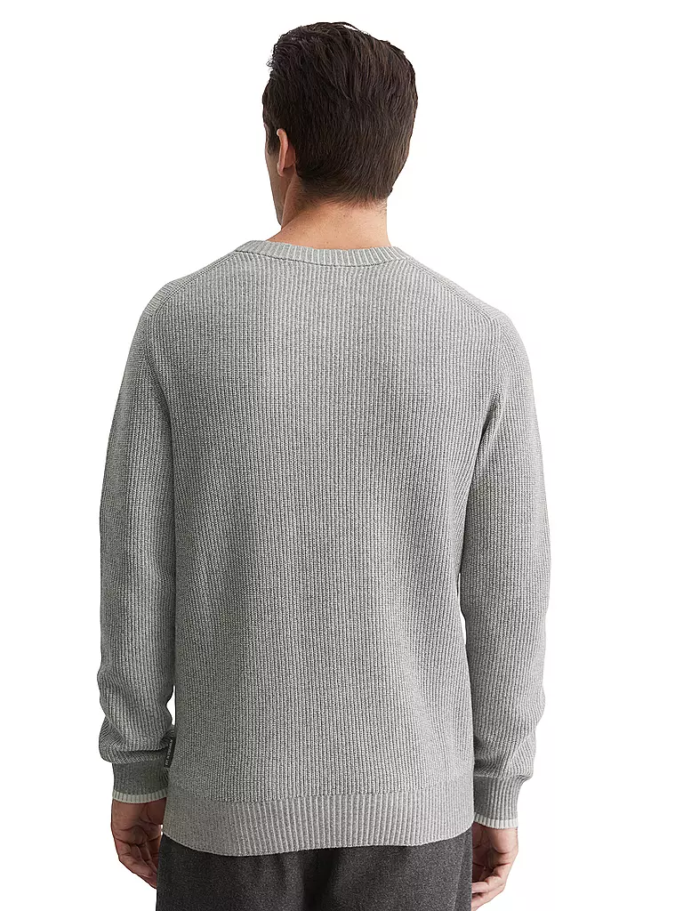MARC O'POLO Pullover grau