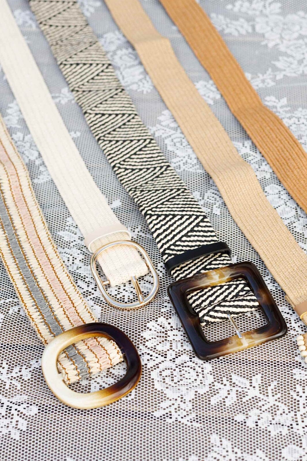 Black Colour Bccharmaine Jute Belt 10313