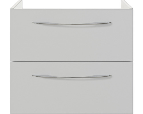 Pelipal Serie 4035 wastafelmeubel, afmetingen (B x H x D): 56 x 48,2 x 43,5 cm, frontkleur: glanzend wit, 4035.155601