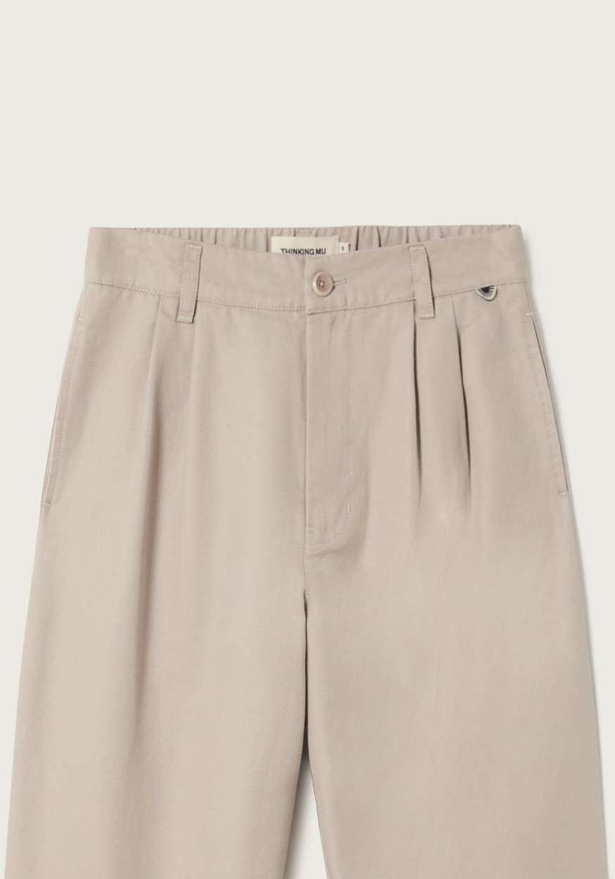 Thinking Mu Hose Rina Hemp Oatmeal Ecru
