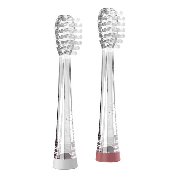 Nuvita Ersatzbürstenköpfe Sonic Clean & Care Größe M, 2 St
