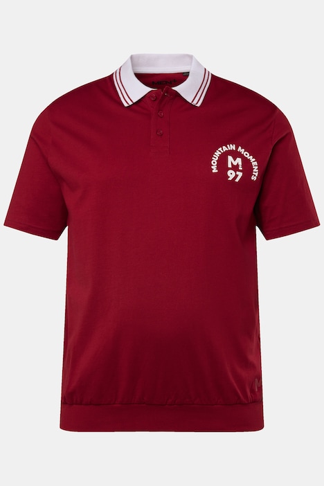 Men+ Poloshirt Bauchfit, Halbarm, Polokragen, bis 8 XL