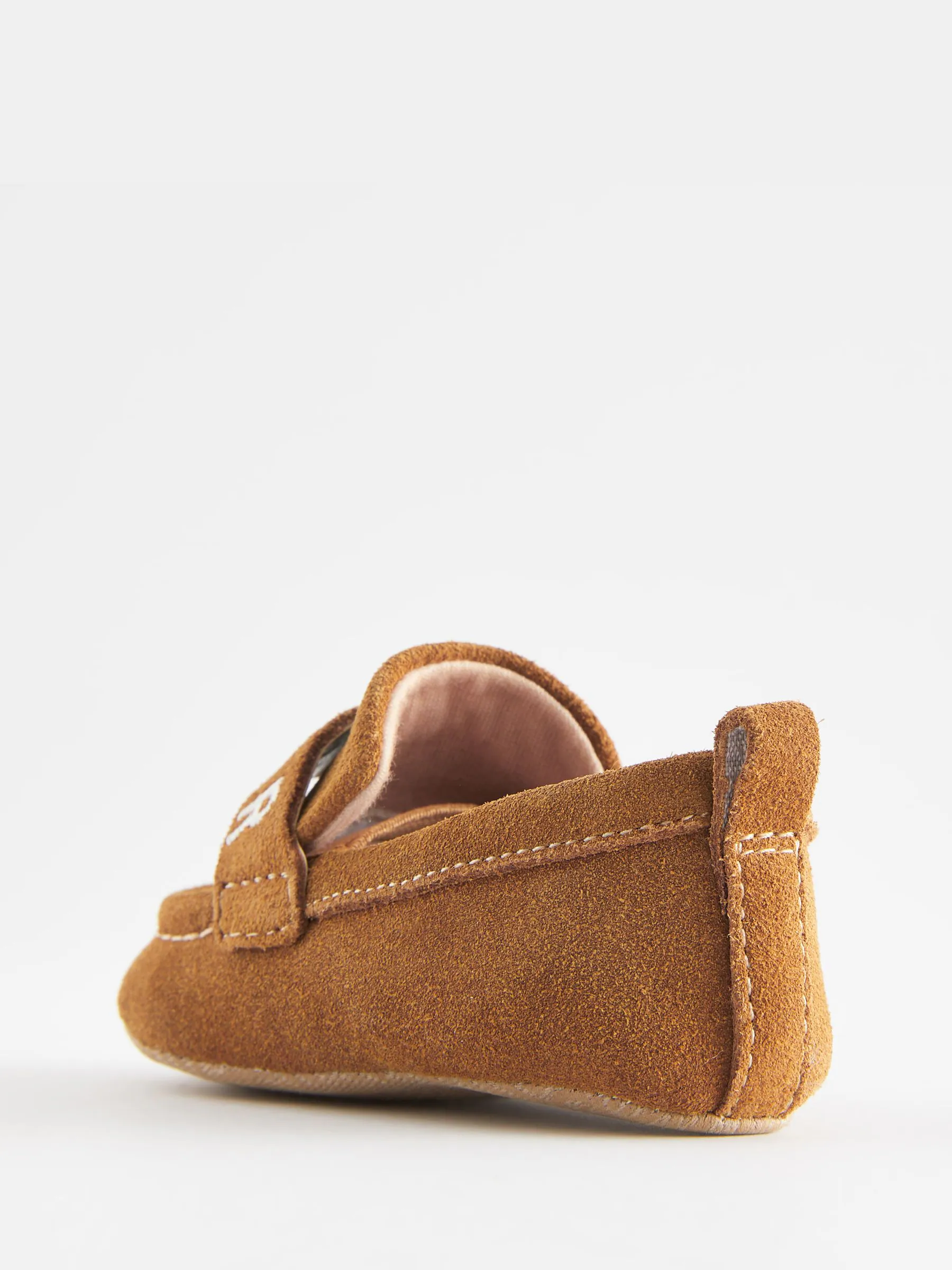 Donkerbruin - Baker by Ted Baker - Padders loafers voor babyjongens