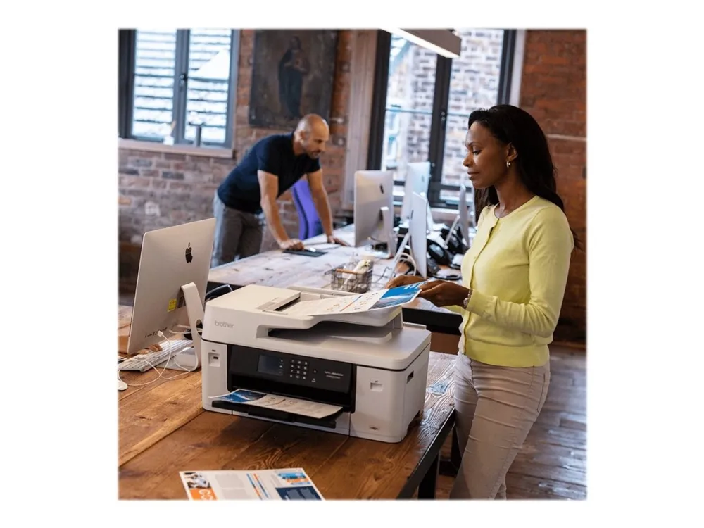 Brother MFC-J6540DW - Multifunktionsprinter - farve - blækprinter - A3 (medie) - op til 25 spm (kopiering) - op til 28 spm (udskriver) - 250 ark - 33.6 Kbps - USB 2.0, LAN, Wi-Fi(n), USB vært