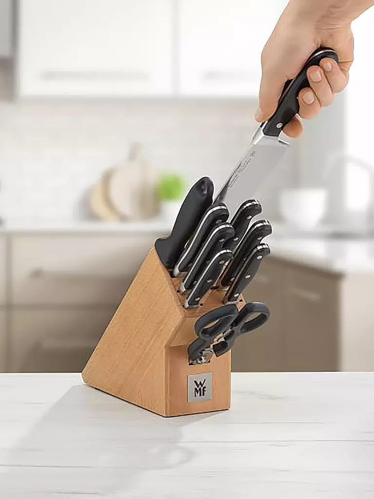 WMF Messerblock unbestückt braun