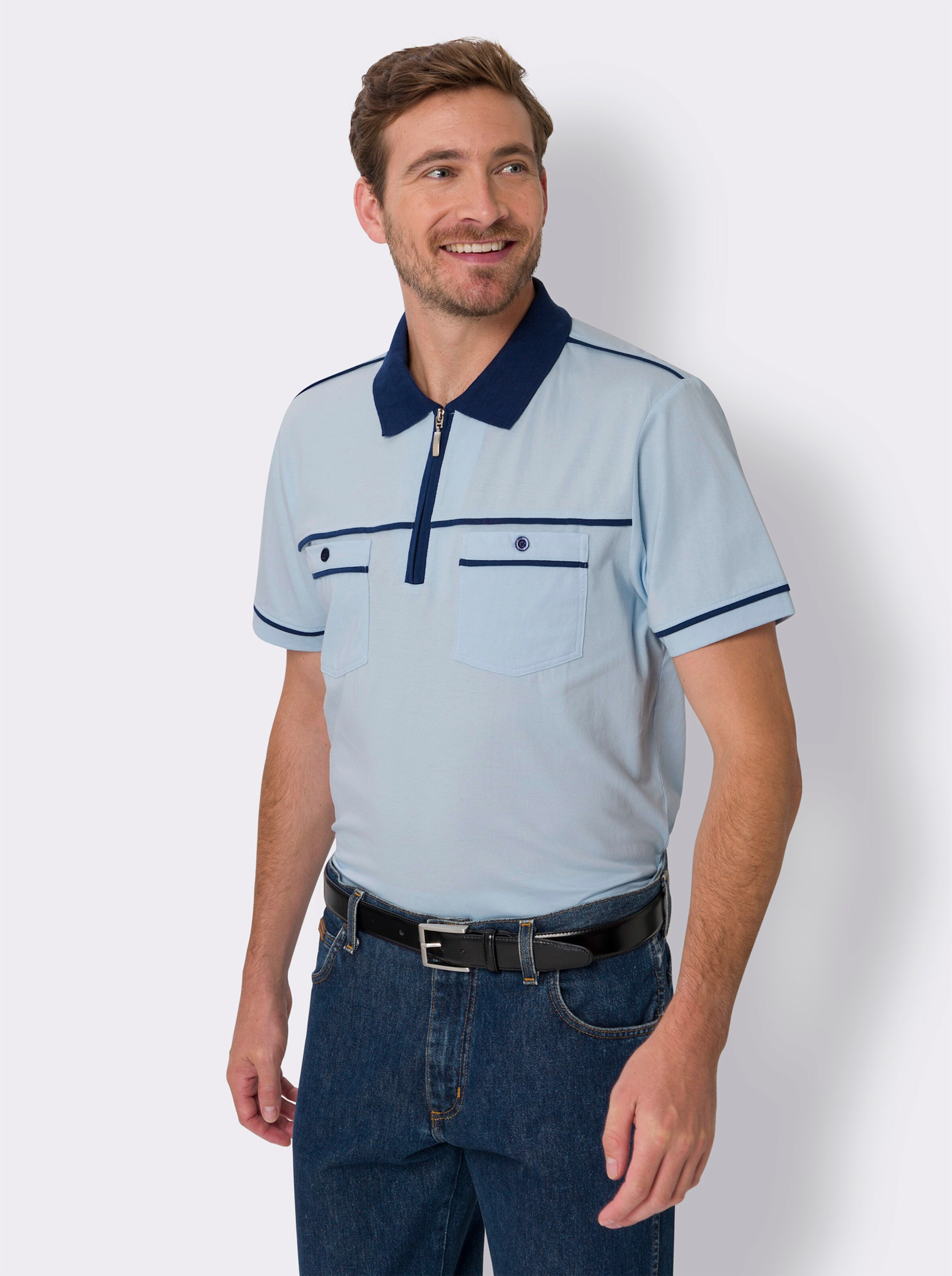 Kurzarm-Poloshirt