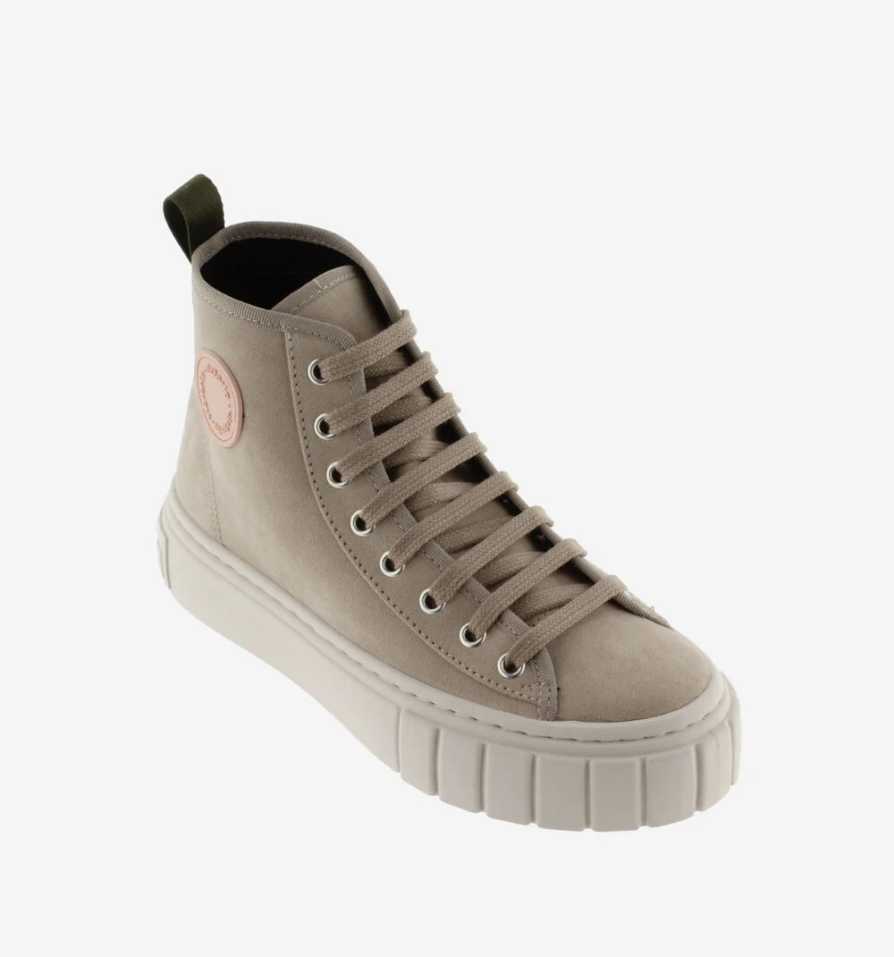 ABRIL RECYCLED FAUX SUEDE BOOTBEIGE