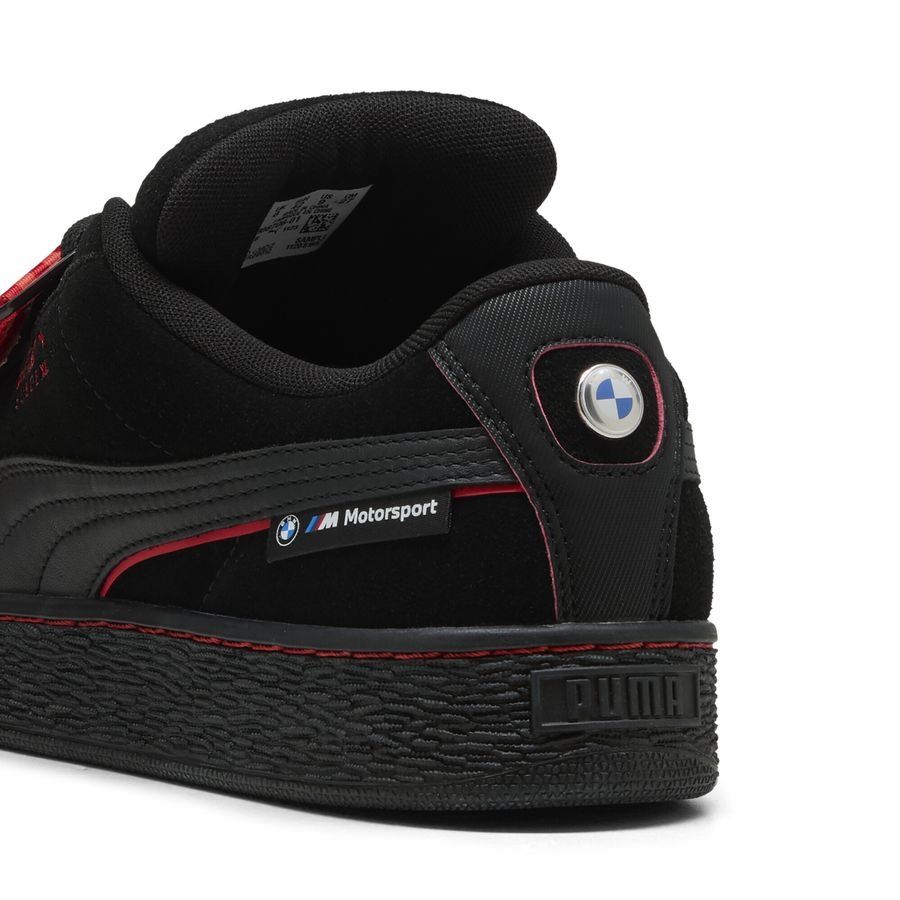 PUMA BMW Motorsport Suede XL Chaussures - Noir/Rouge
