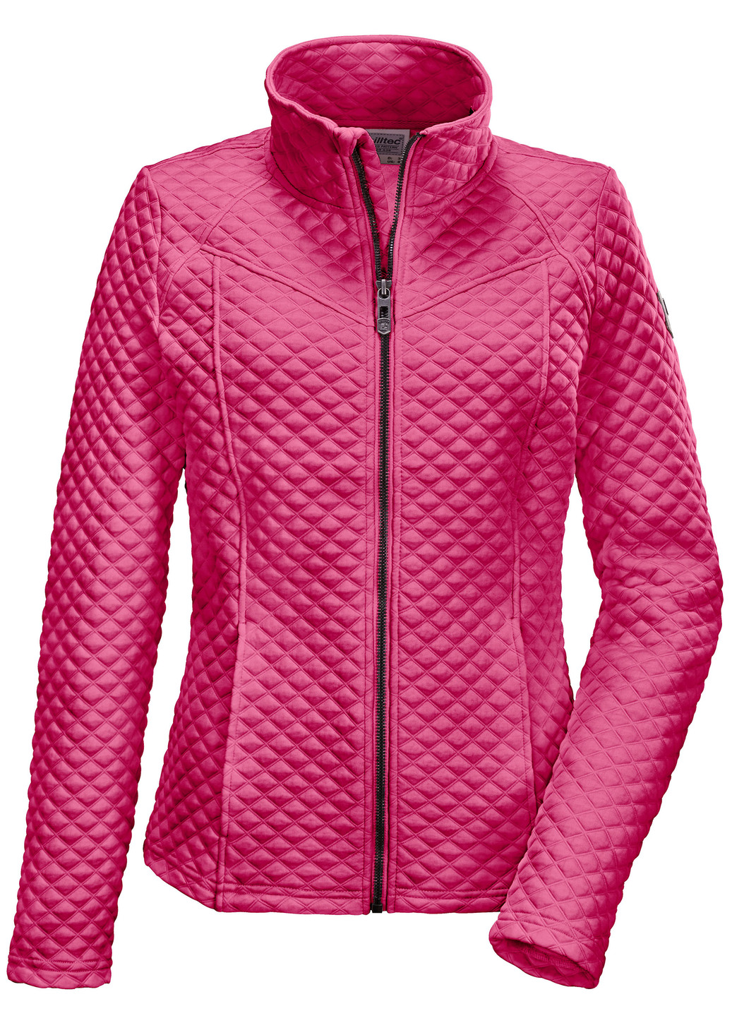 Modische Damen-Stretch-Jacke mit Jaquard-Steppmuster