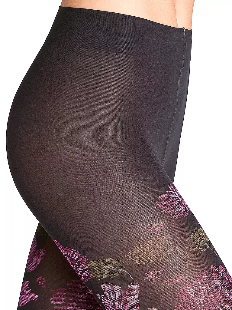 FALKE Modestrumpfhose IVY GARDEN black schwarz